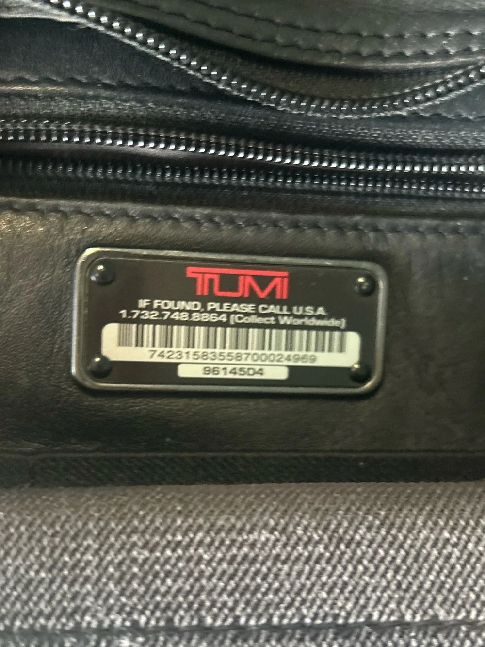Tumi crafted from